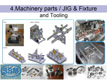 Tooling ผลิต Jig Fixtures - บริษัทรับสร้างเครื่องจักรอัตโนมัติ